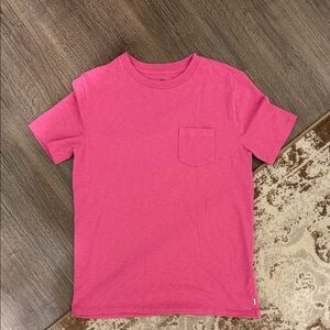 GAP Boys Pink Short Sleeve Pocket Tee